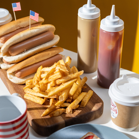 yum yum hotdogs.