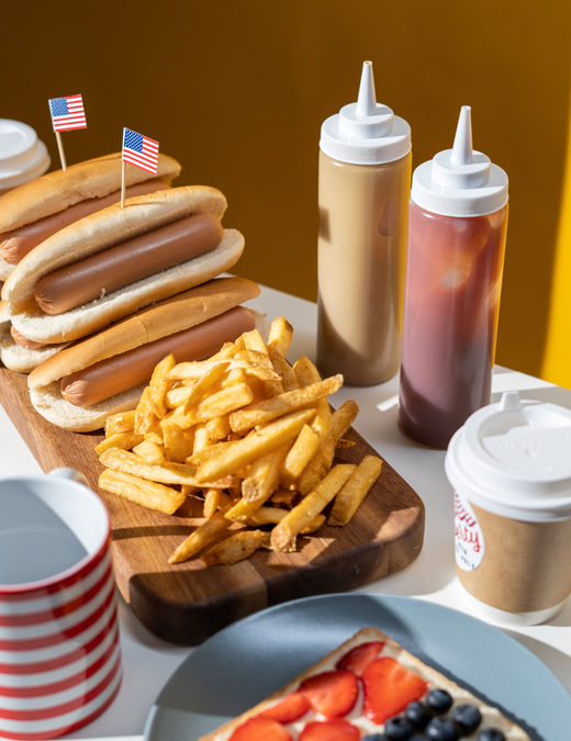 yum yum hotdogs.