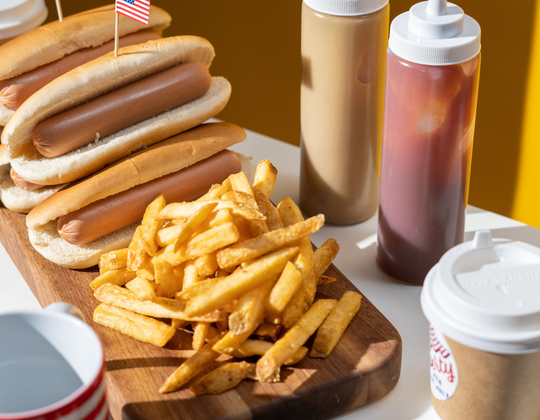 yum yum hotdogs.