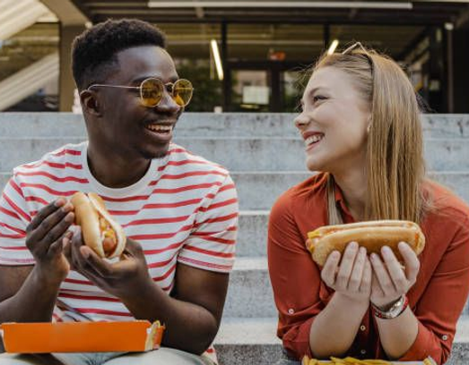 yum yum hotdogs.