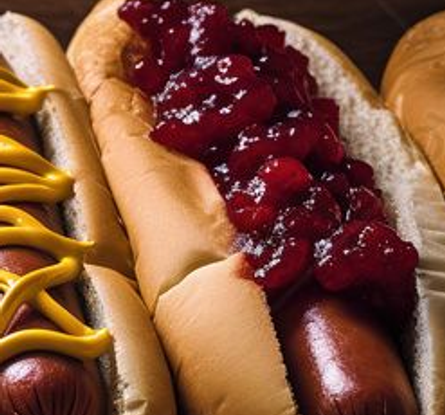 yum yum hotdogs.